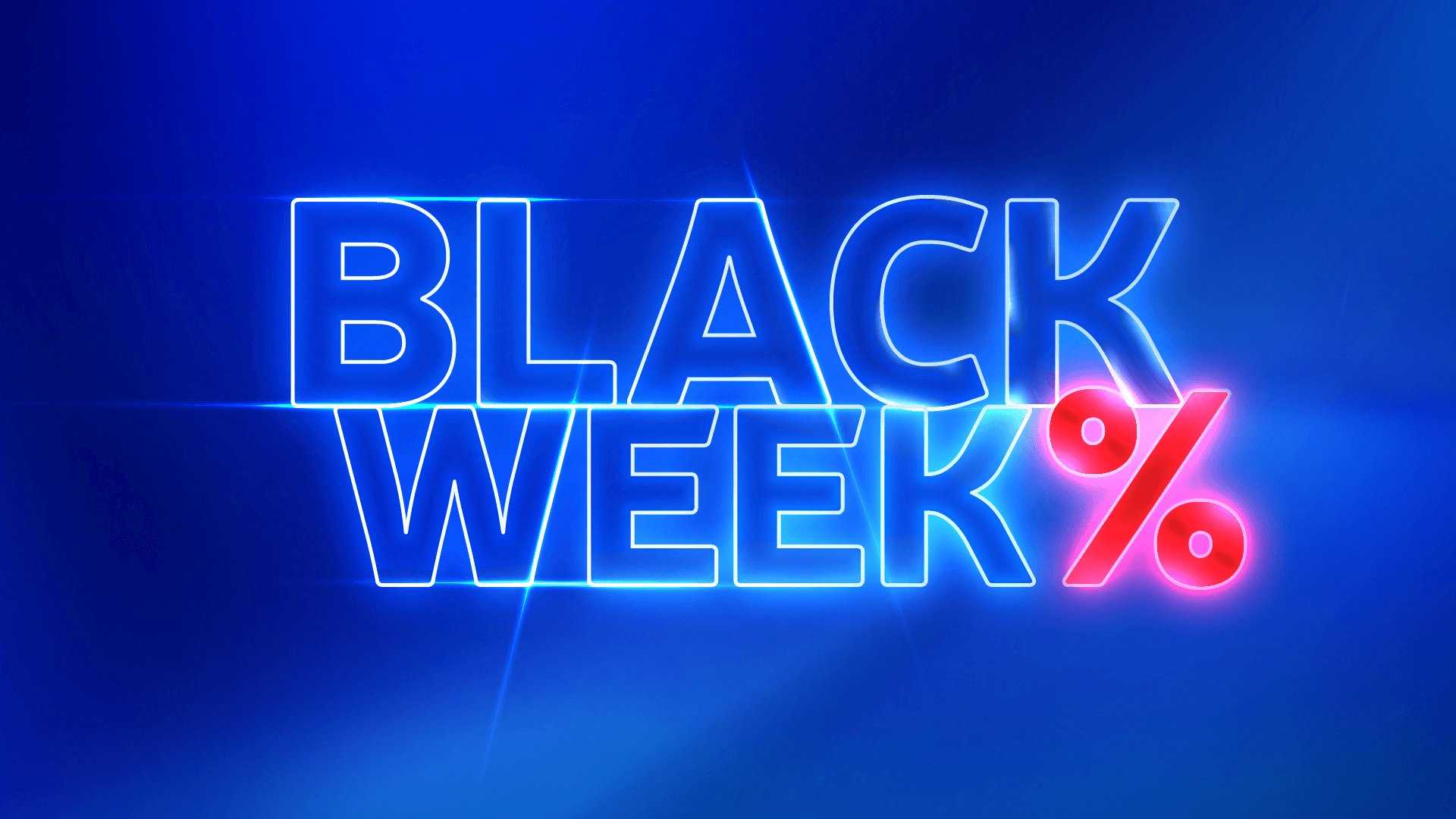 Black week poster