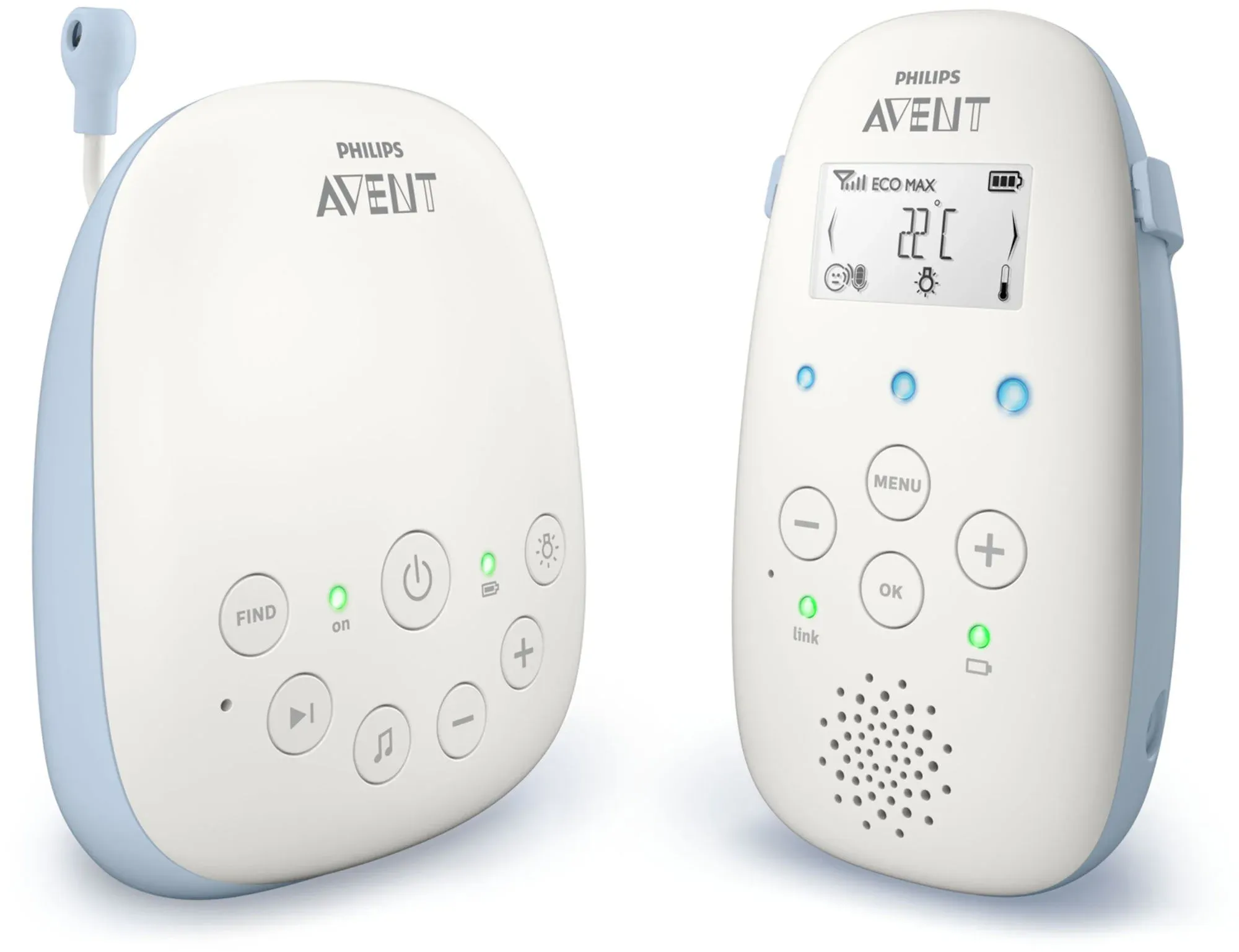 Bild på Philips Avent DECT Babyvakt SCD715/26