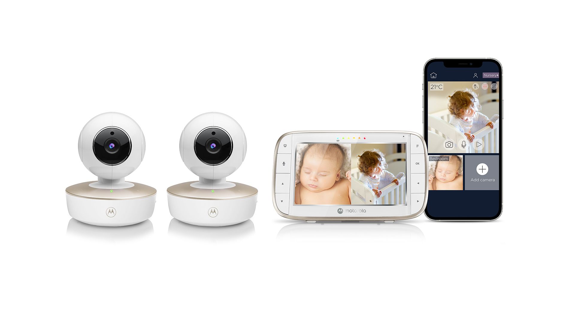 Bild på Motorola Babyvakt VM855 Connect